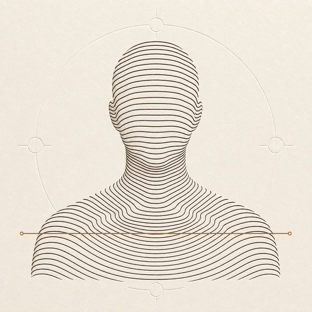 Illustrative avatar for the The operator-founder. voice profile